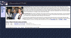 Desktop Screenshot of guaranteedirish.net